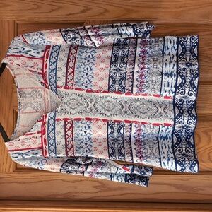 Tribal 3/4 sleeve shirt